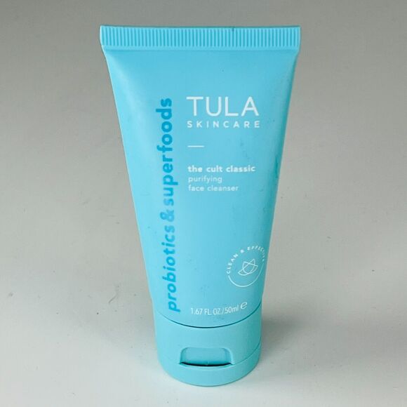 Tula Skincare The Cult Classic Purifying Wash Wash Cleanser 1.67 fl oz 50ml New - Picture 1 of 3